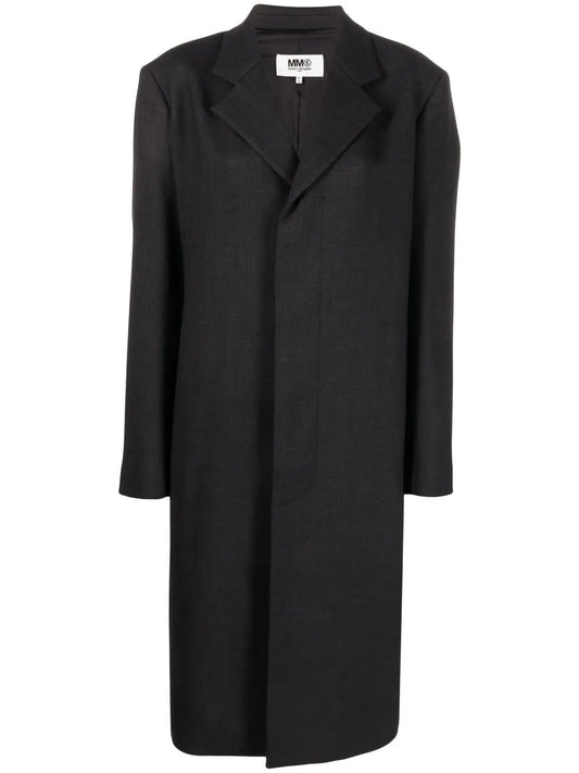 Single-Breasted Tailored Coat