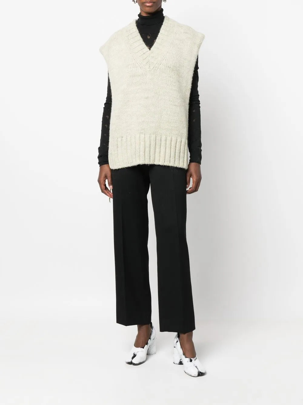 Botanical Dye Knitted Vest
