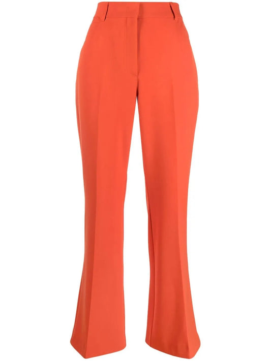High-Rise Flared Trousers