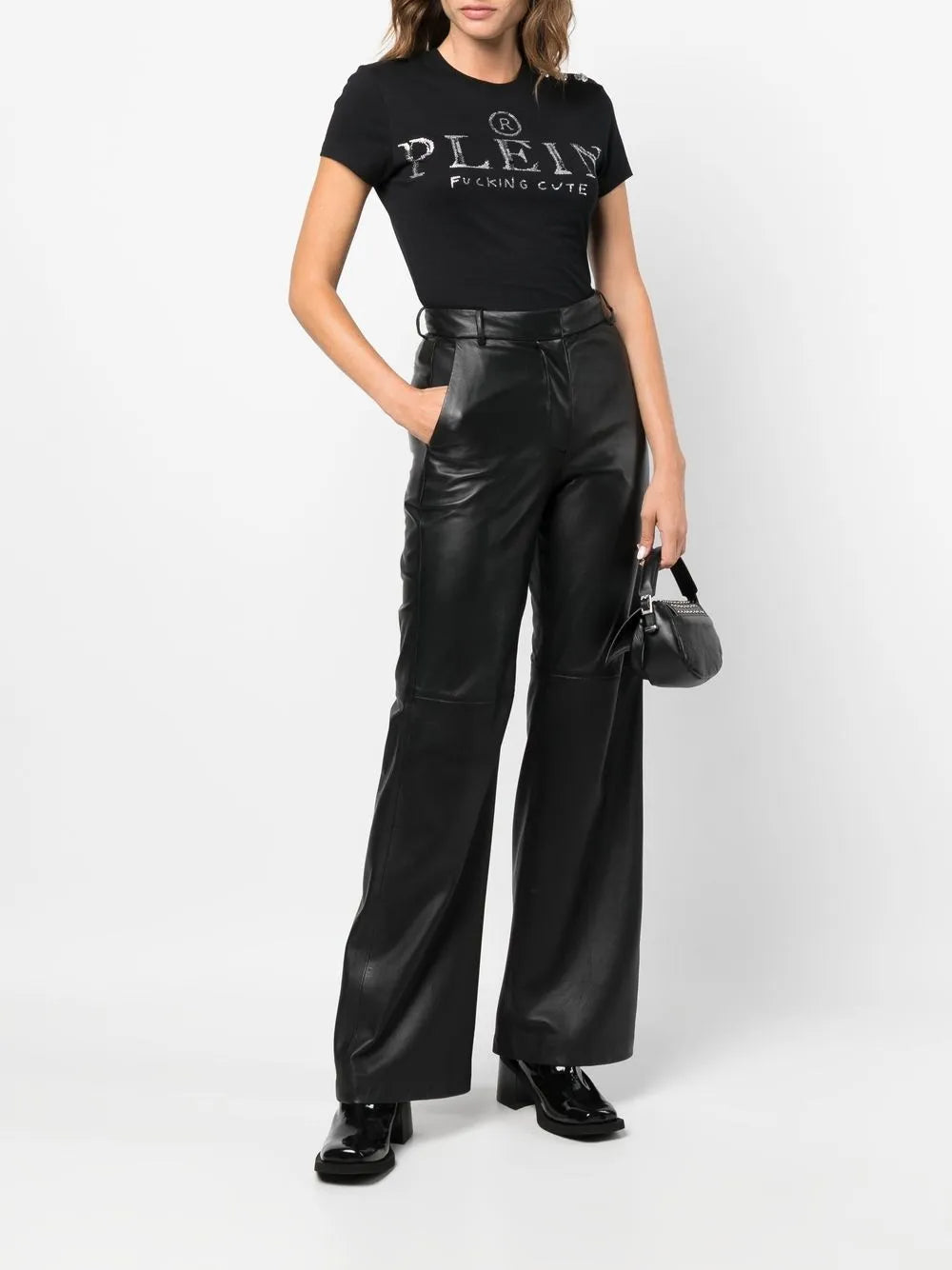 Crystal-Embellished Logo T-Shirt