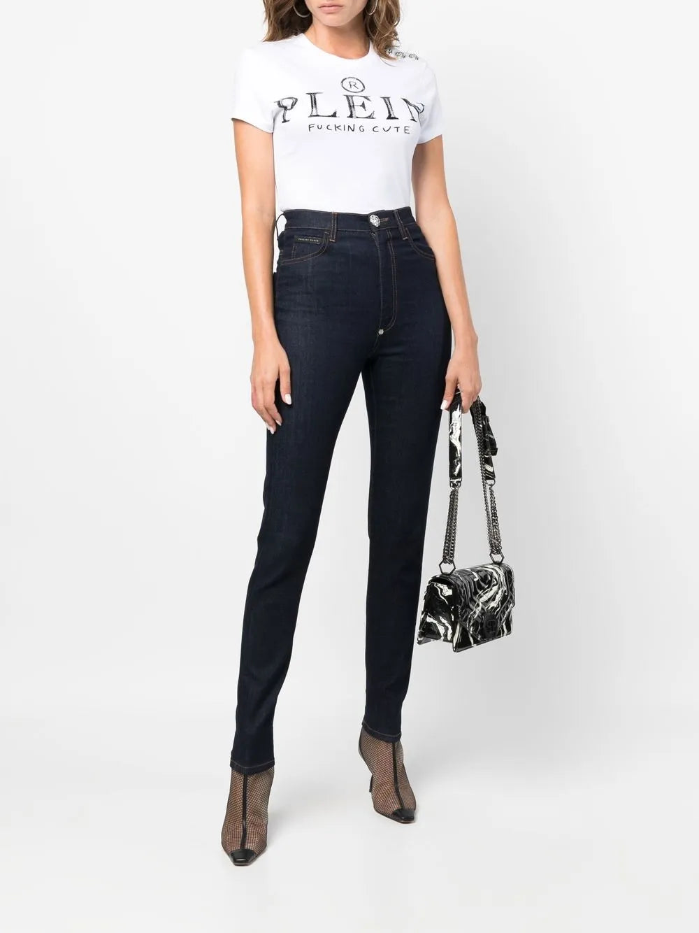 Crystal-Embellished Logo T-Shirt