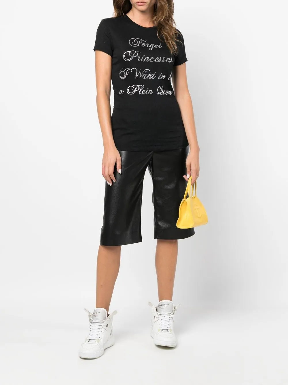 Crystal-Embellished Cotton T-Shirt