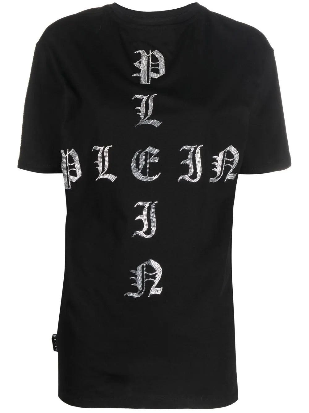 Gothic Plein Crystal-Embellished T-Shirt