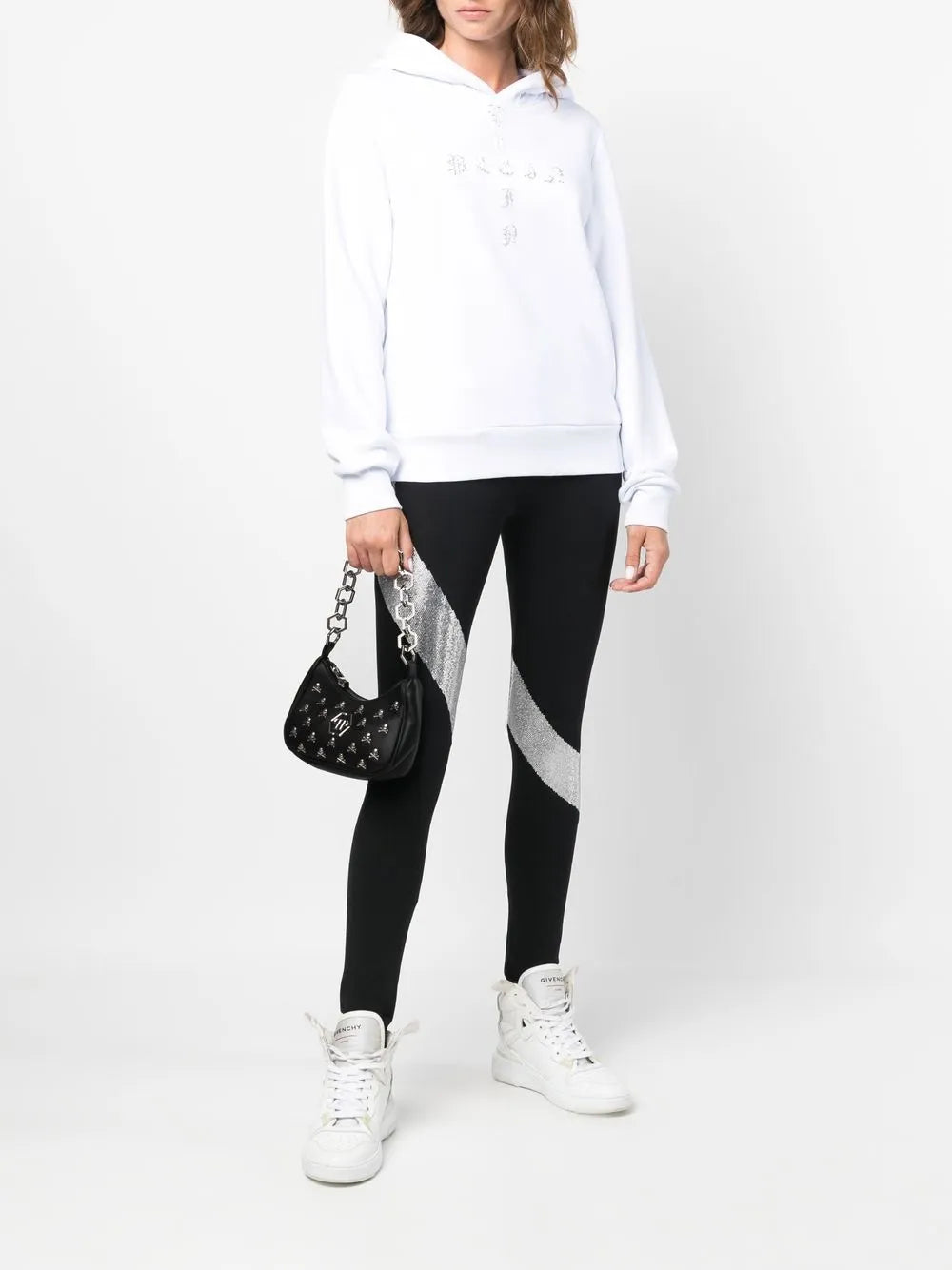 Embellished High-Rise Leggings
