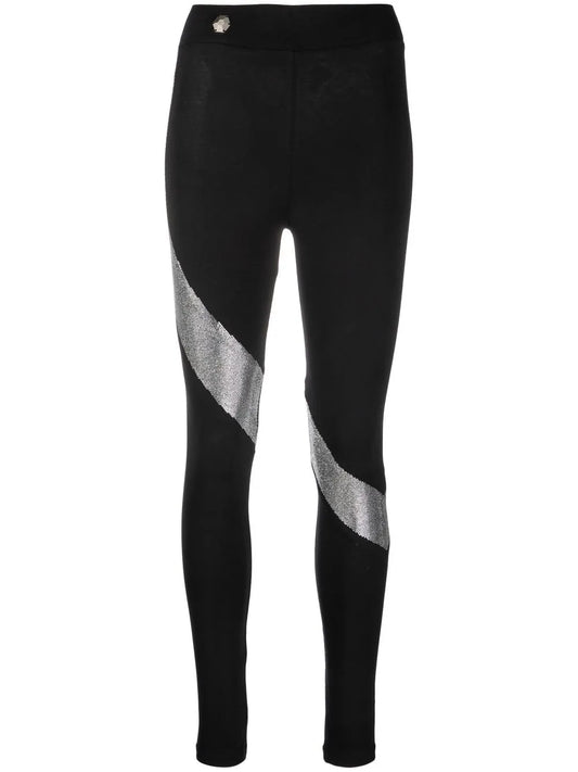 Embellished High-Rise Leggings