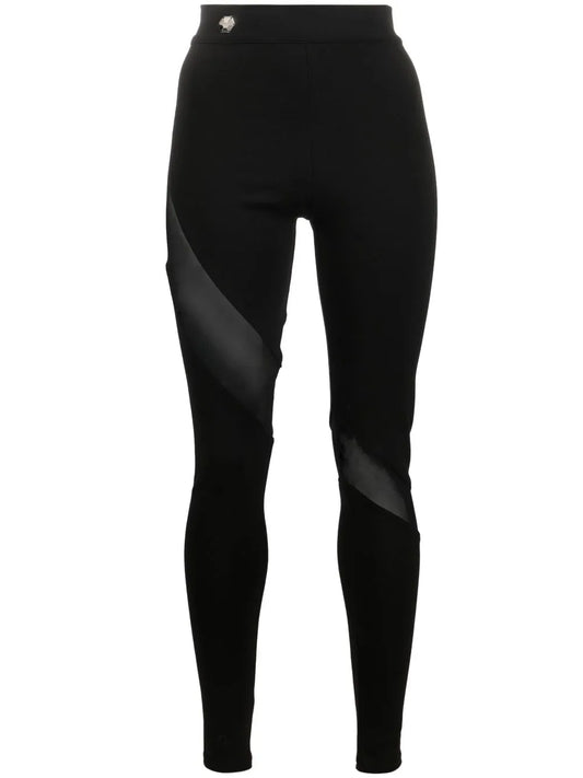 Logo-Plaque High-Waist Leggings