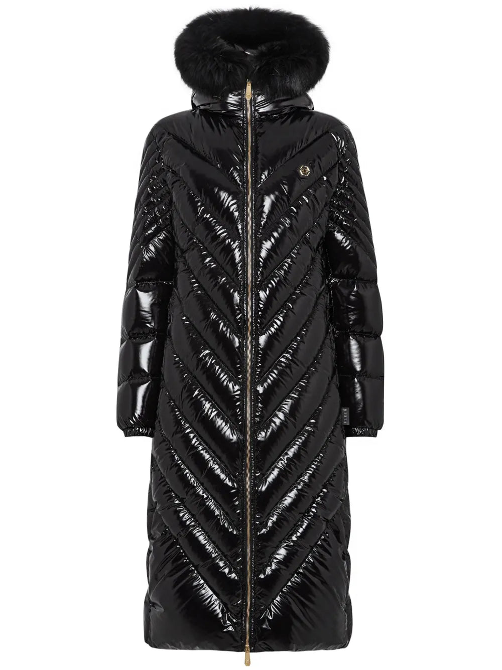 Padded Down Hooded Coat