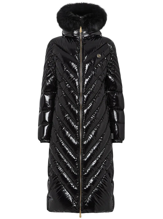 Padded Down Hooded Coat