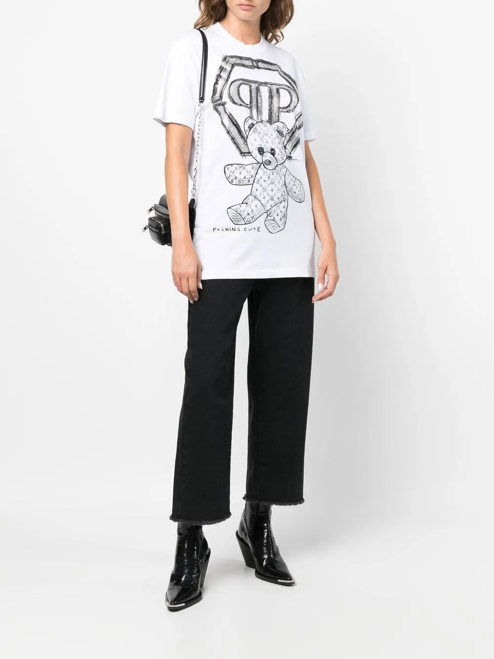 Teddy Bear-Print T-Shirt