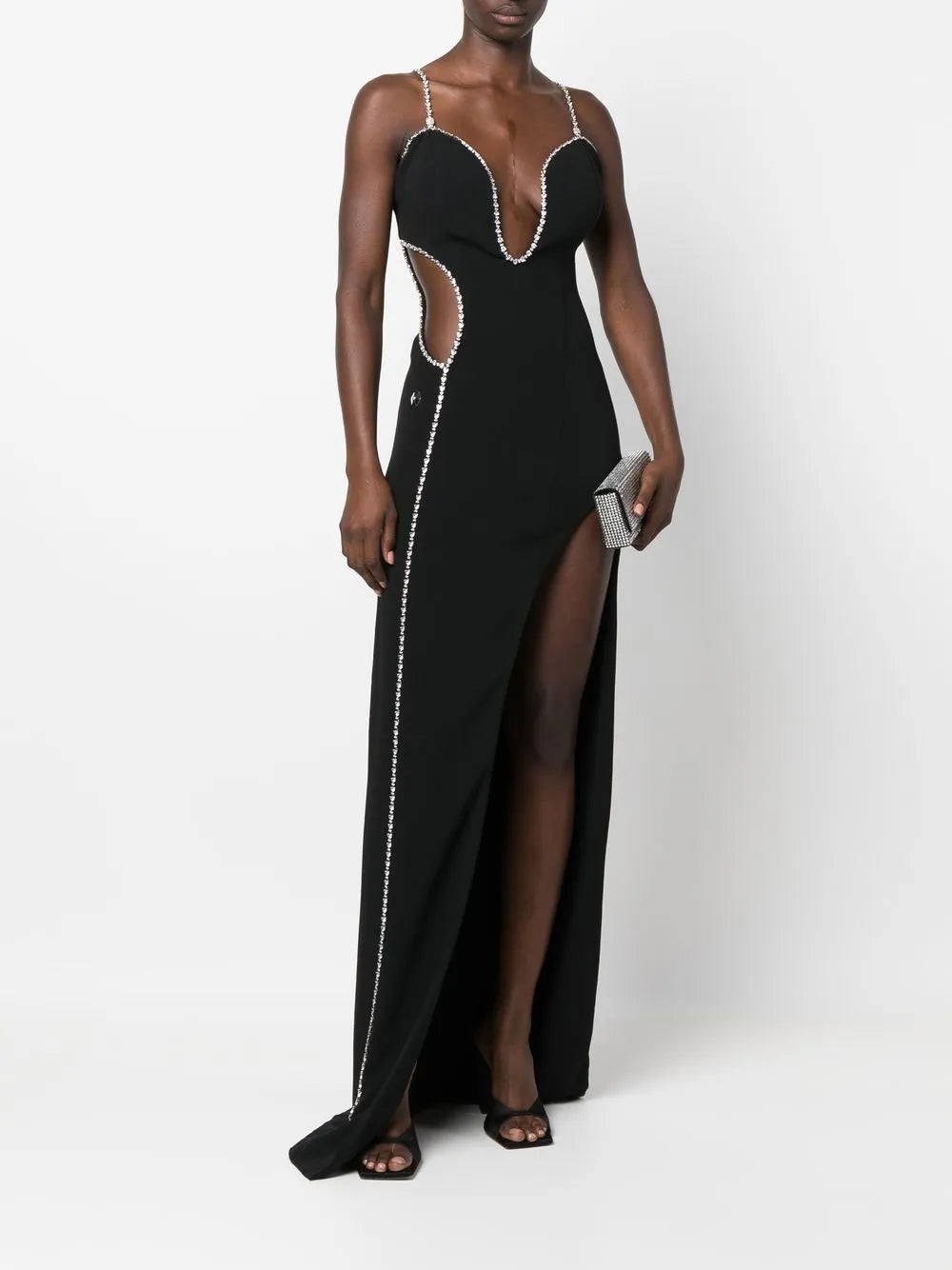 Embellished Sleeveless Maxi Dress