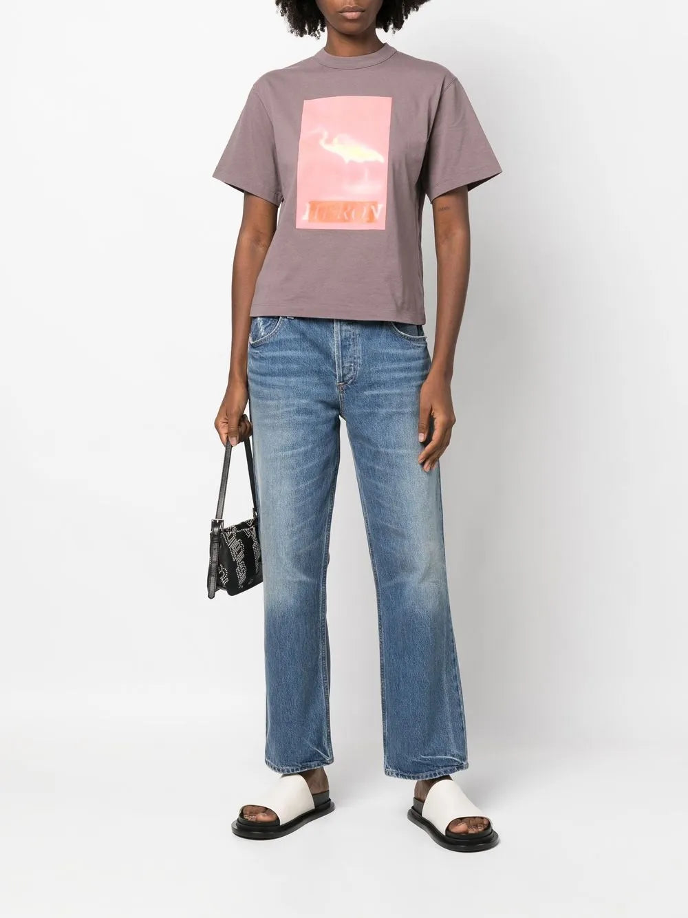 High-Rise Straight-Leg Jeans