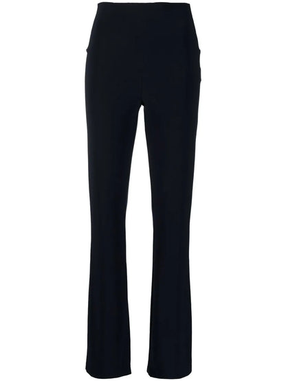 High-Rise Flared Trousers