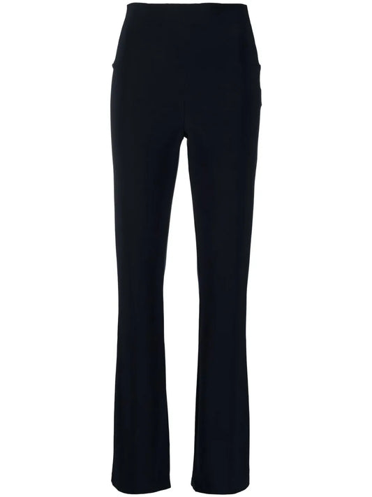 High-Rise Flared Trousers