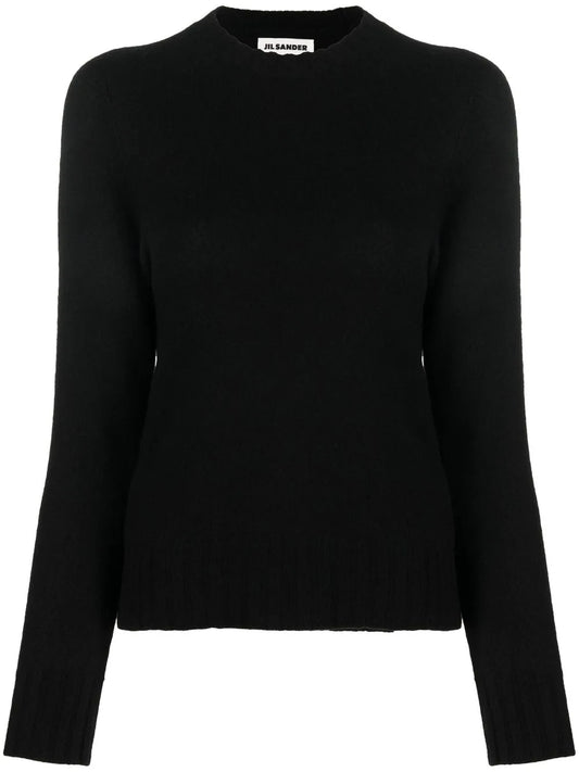 Mock-Neck Wool Jumper