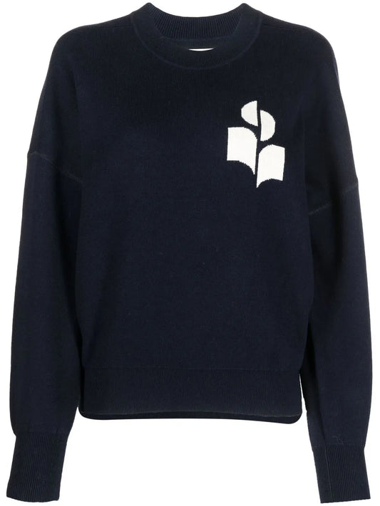 Atlee Intarsia-Knit Relaxed Jumper