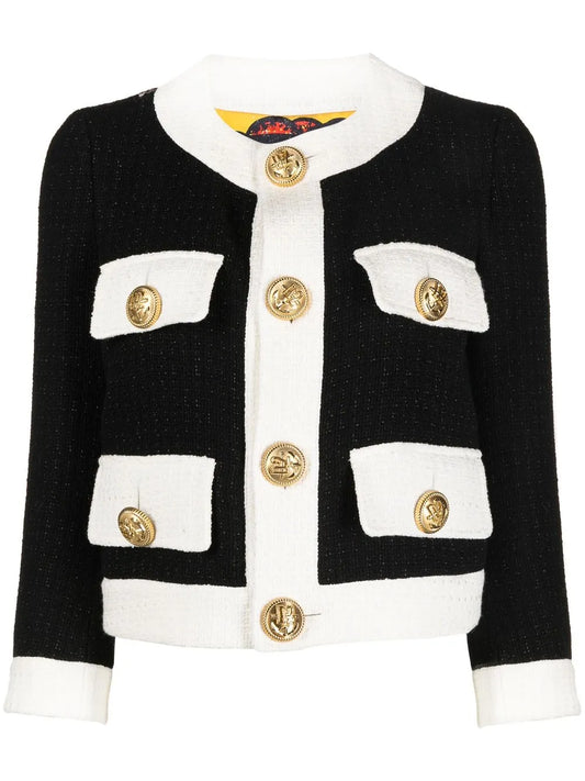 Cropped Tweed Jacket