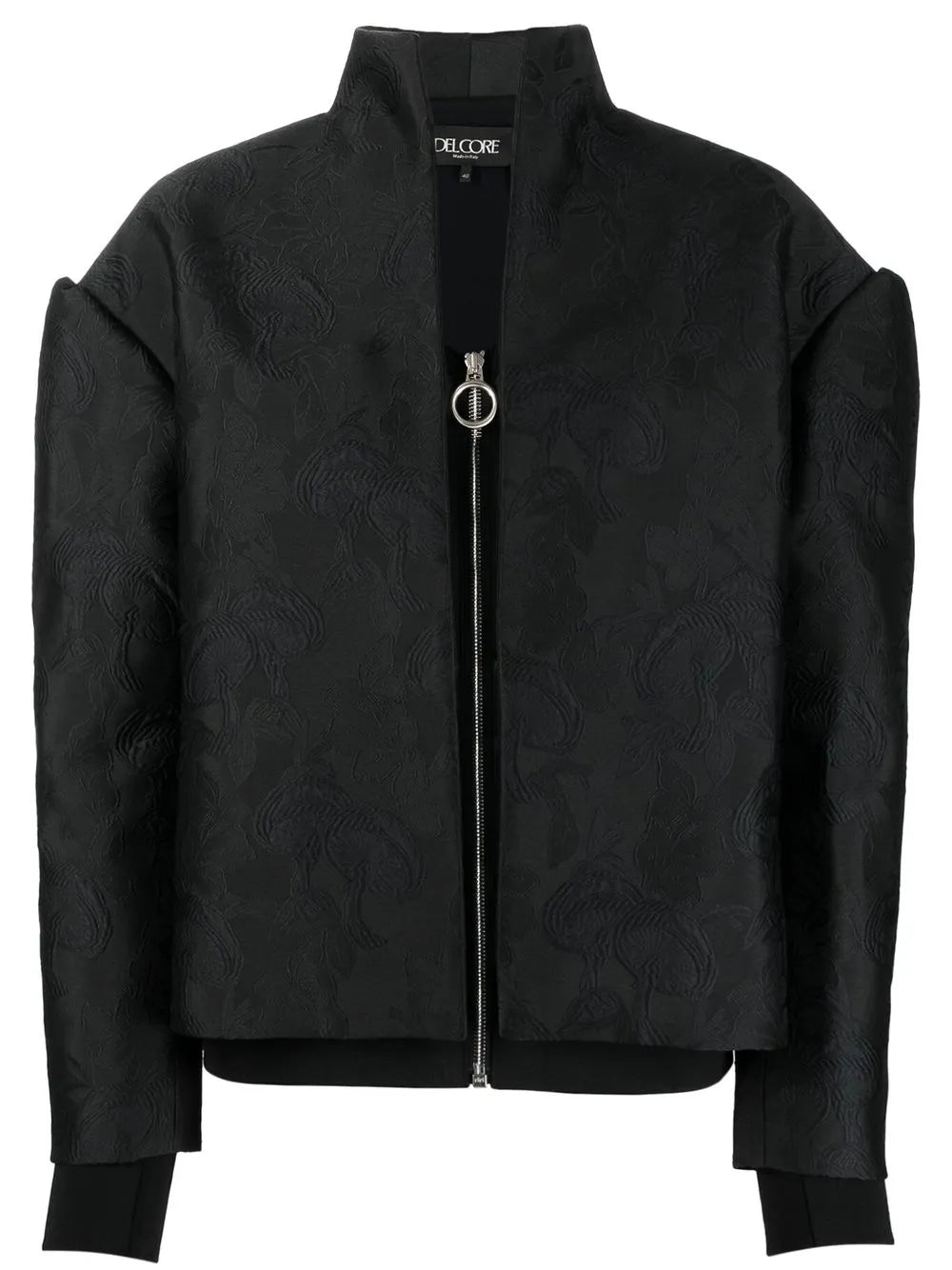 Zip-Fastening Long-Sleeve Jacket
