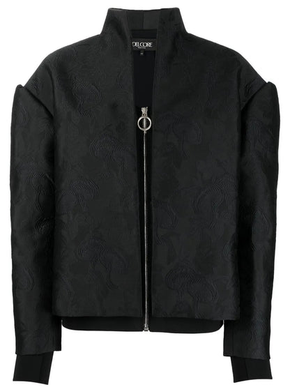 Zip-Fastening Long-Sleeve Jacket