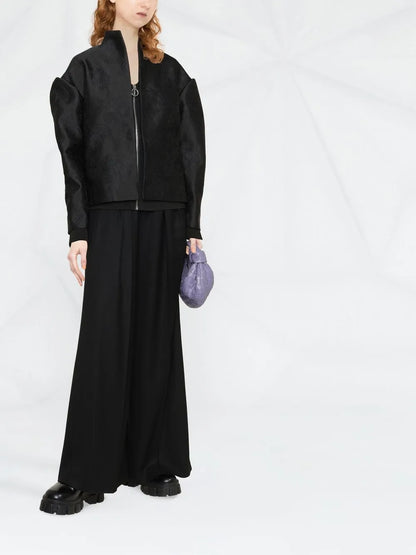 Zip-Fastening Long-Sleeve Jacket