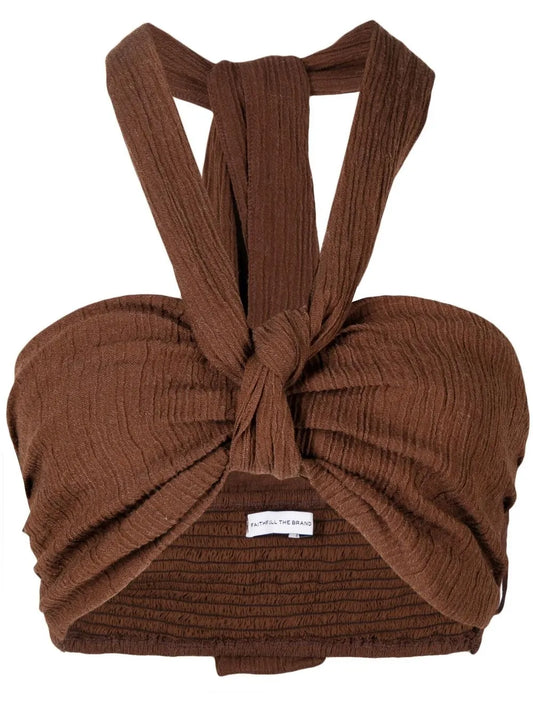 Glenda Halterneck Top
