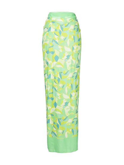 Floral-Print Sarong