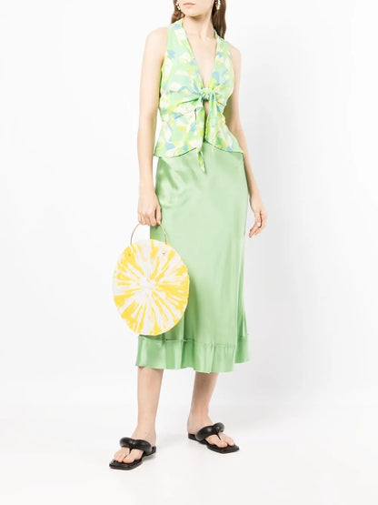 Tahani Front-Tie Top
