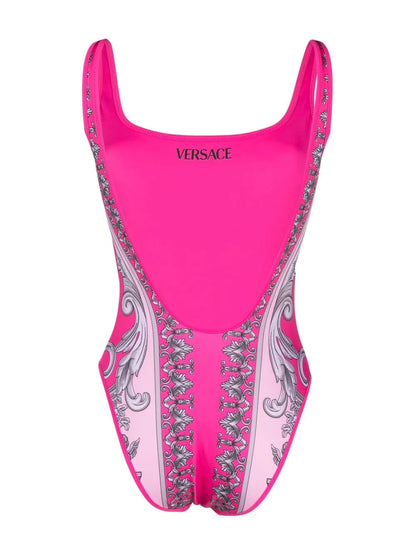 Graphic-Print One-Piece