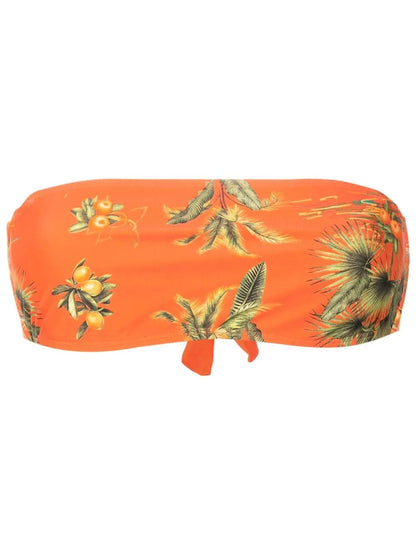 Bajja Floral-Print Bikini Top