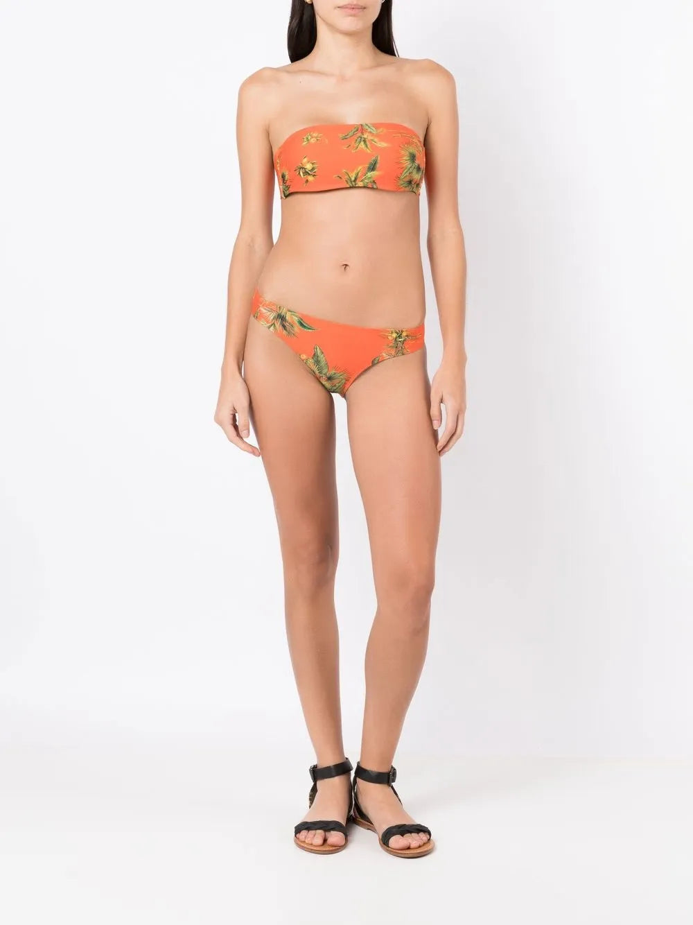 Bajja Floral-Print Bikini Top