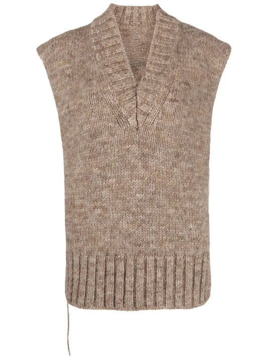 Botanical Dye Knitted Vest