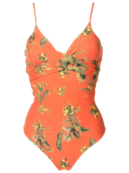 Bianca Floral-Print Swimsuit