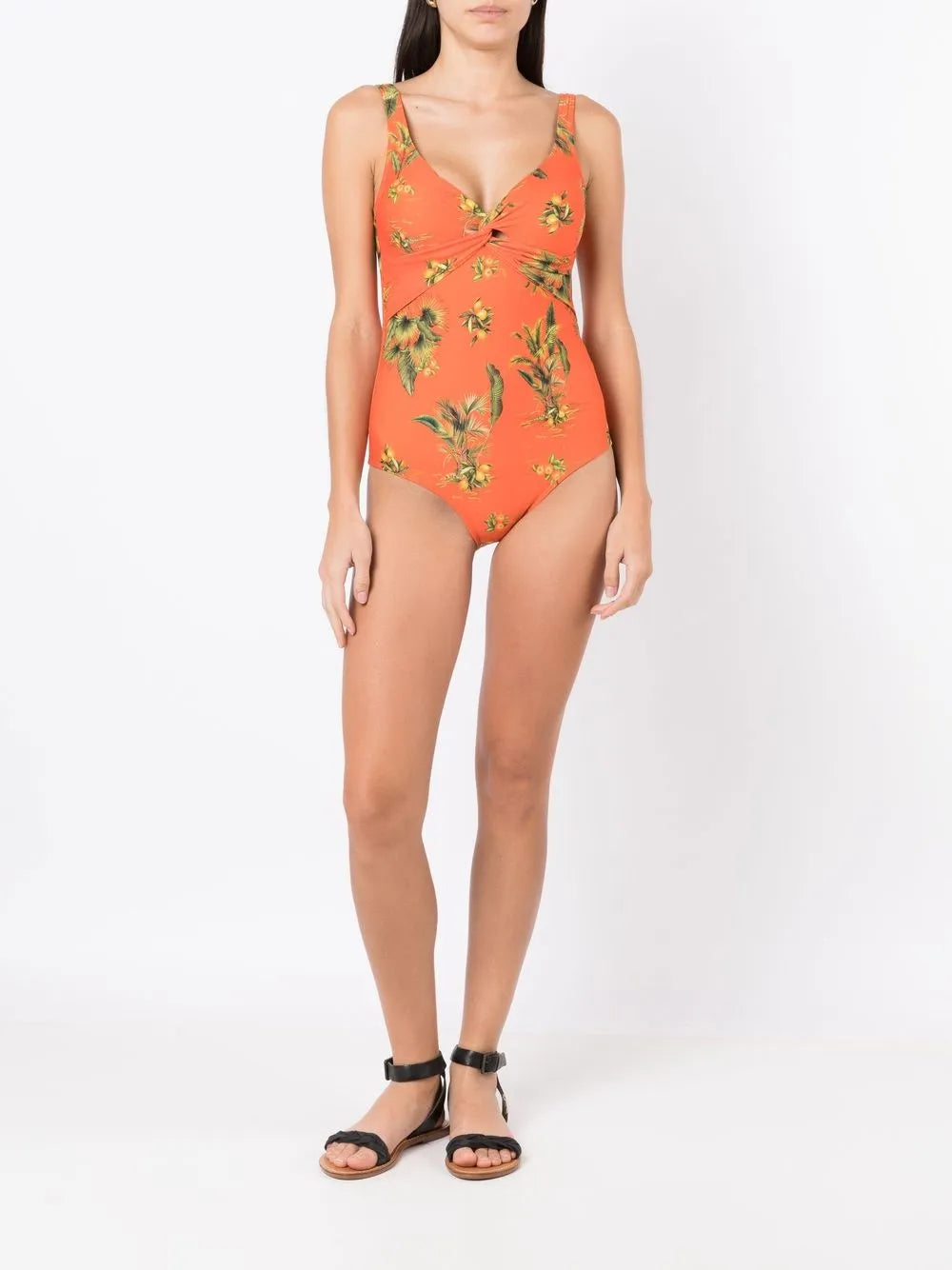 Adriana Floral-Print Swimsuit