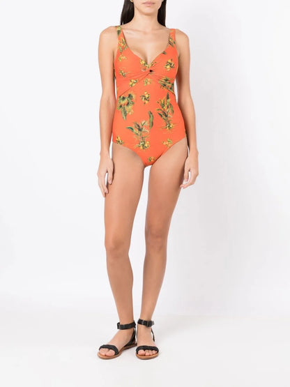 Adriana Floral-Print Swimsuit