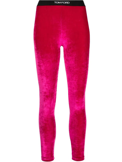 Logo-Waistband High-Waisted Leggings