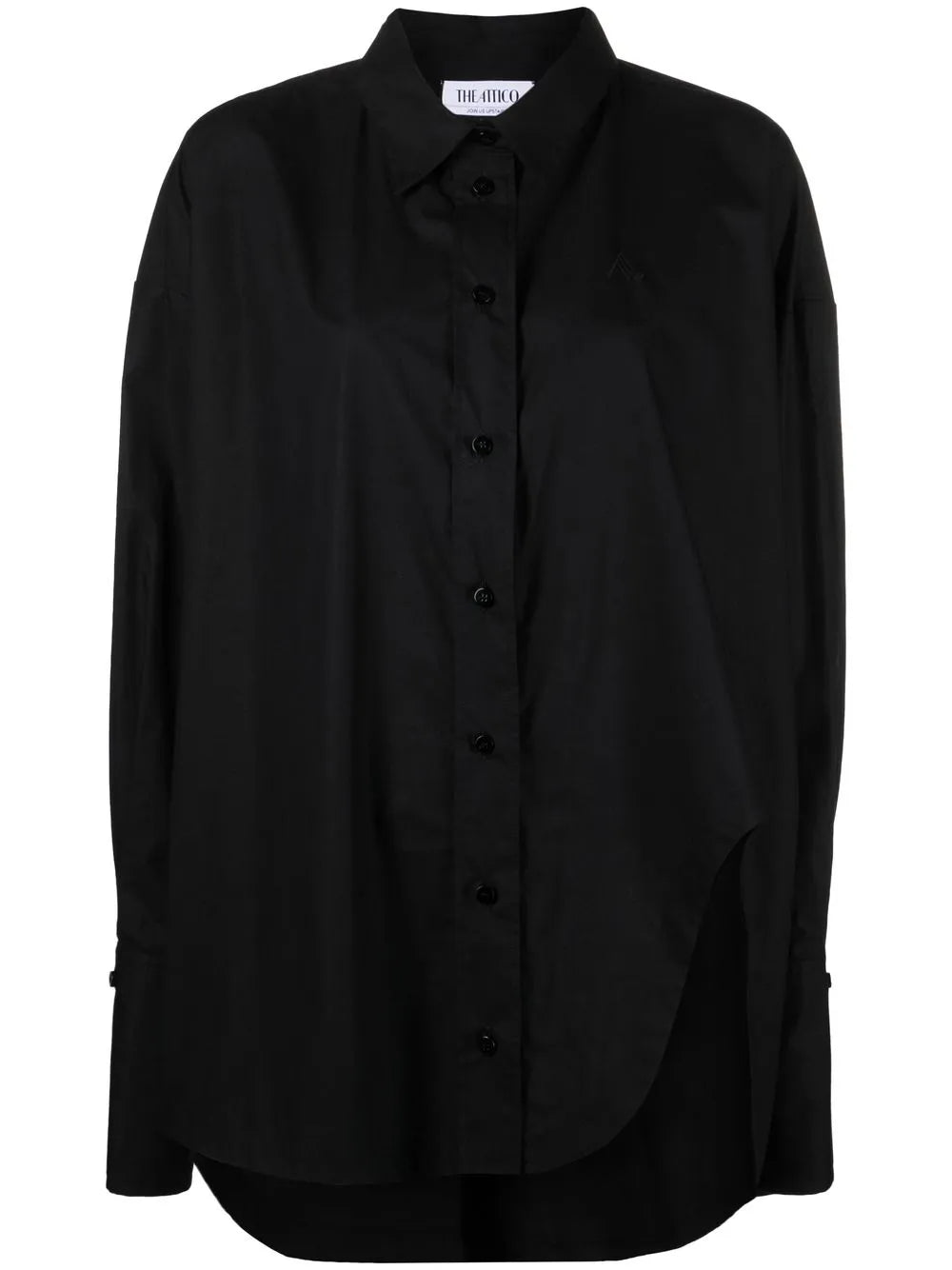 Diana Asymmetric Button-Up Shirt
