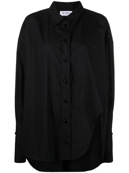 Diana Asymmetric Button-Up Shirt