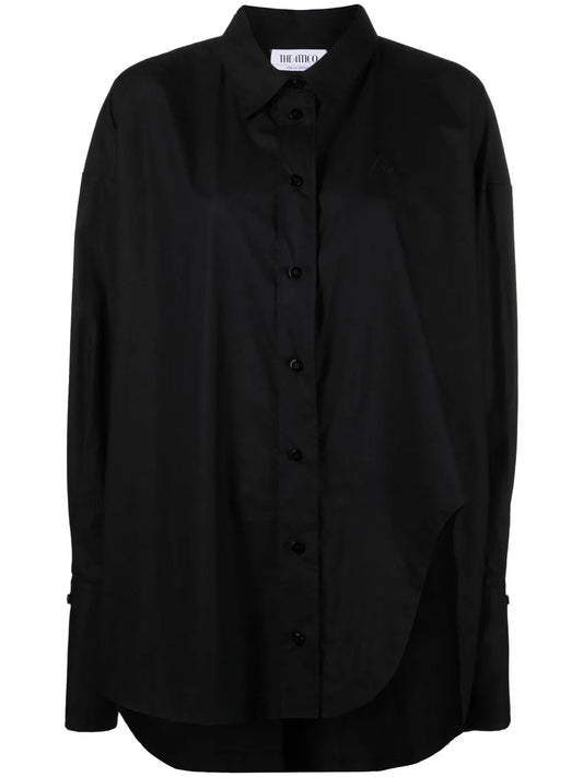 Diana Asymmetric Button-Up Shirt