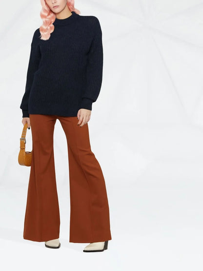 Logo-Plaque Knitted Jumper