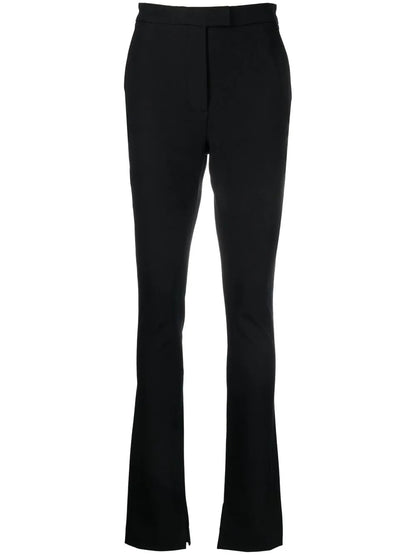 Side-Sit Four-Pocket Slim-Fit Trousers