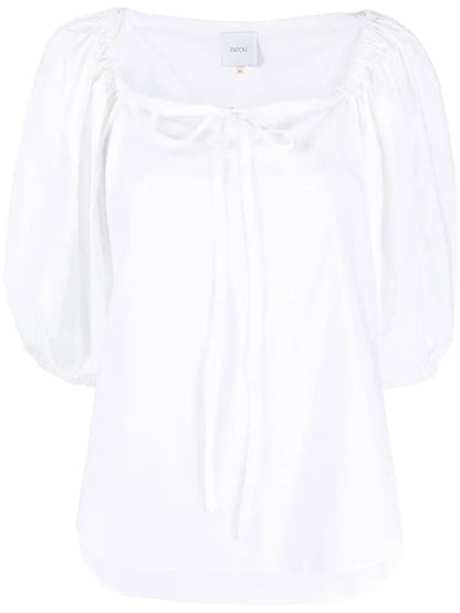 Tie-Detail Blouse