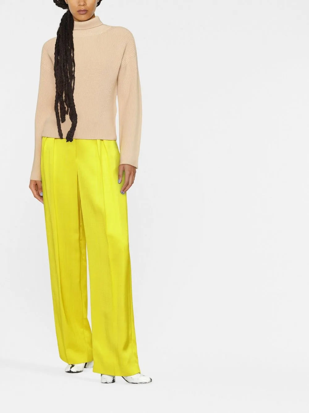 Ribbed Turtleneck Jumper