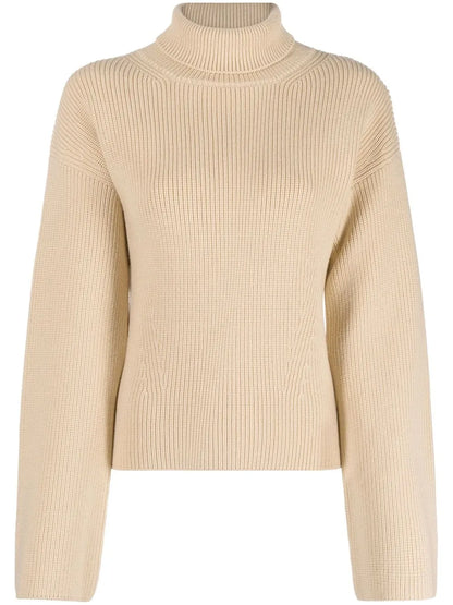 Ribbed Turtleneck Jumper