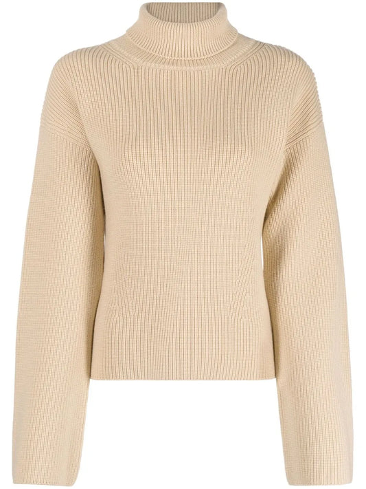 Ribbed Turtleneck Jumper