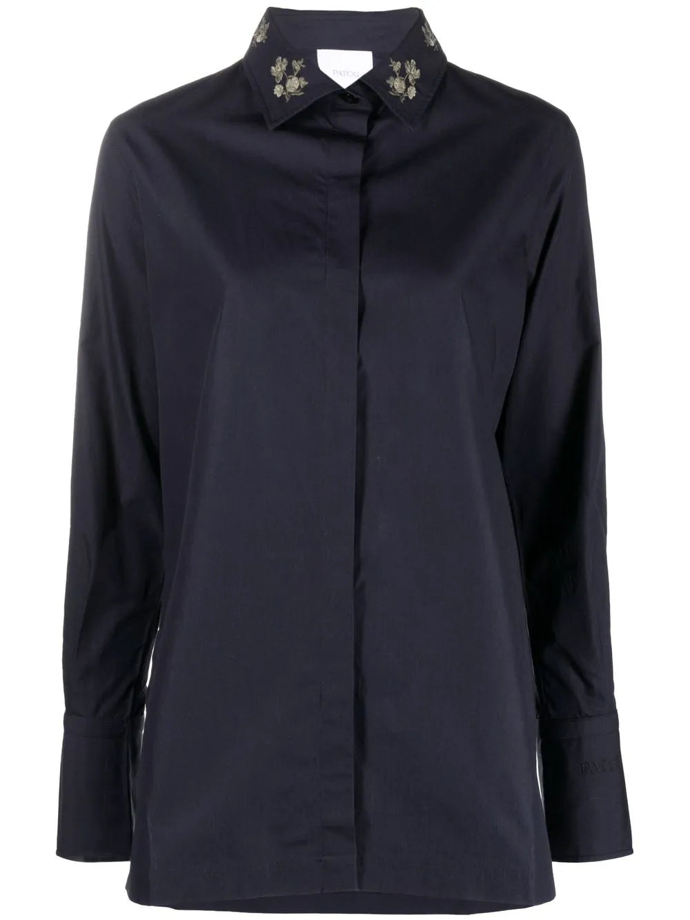 Embroidered Long-Sleeve Shirt