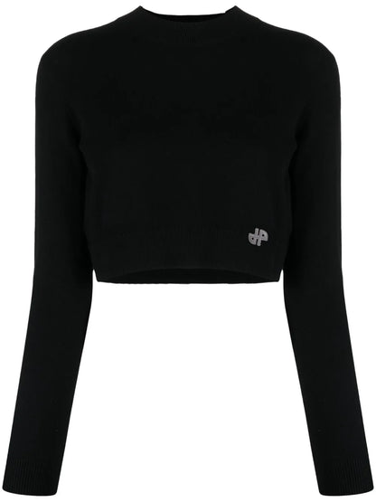 Logo Patch Cropped Jumper