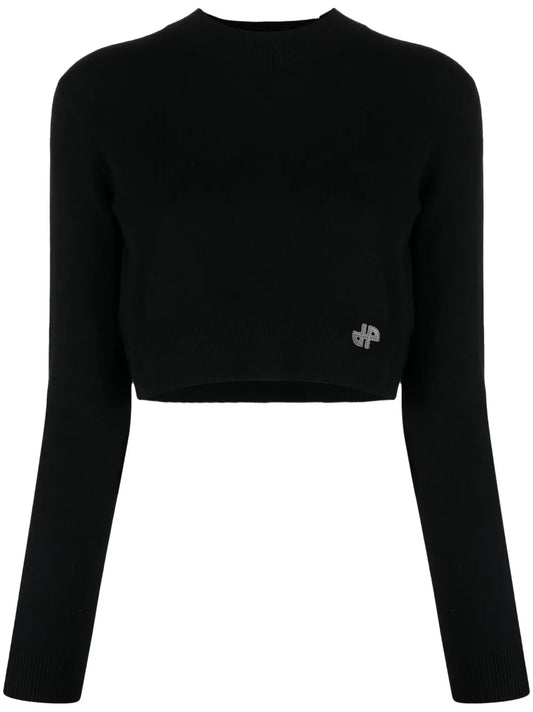 Logo Patch Cropped Jumper