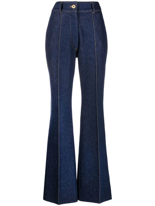 Tailored Flared Trousers