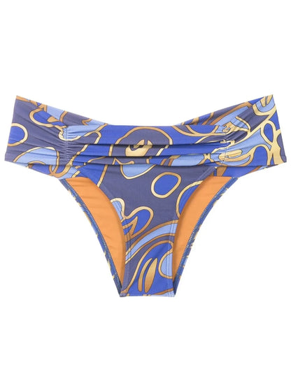 Jasper Graphic-Print Bikini Bottoms