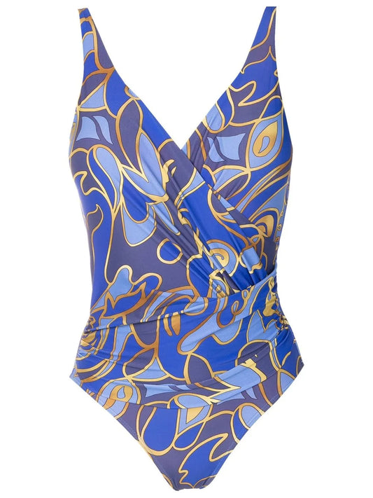 Graphic-Print Swimsuit