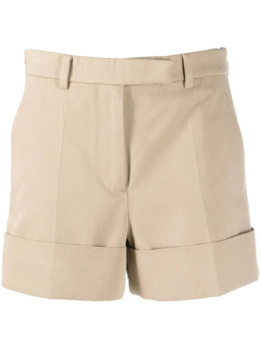 Grosgrain-Loop Tailored Shorts